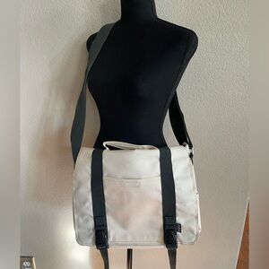 Patagonia Cream and green Messenger Bag